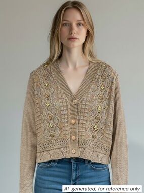 #031 - AEIRY - VINTAGE CARDIGAN // PTP - 17 / L - 21